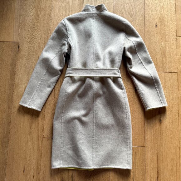 Two coats in one!! Max Mara reversible wool/angora coat, NWOT, 38 or S - Picture 9 of 11